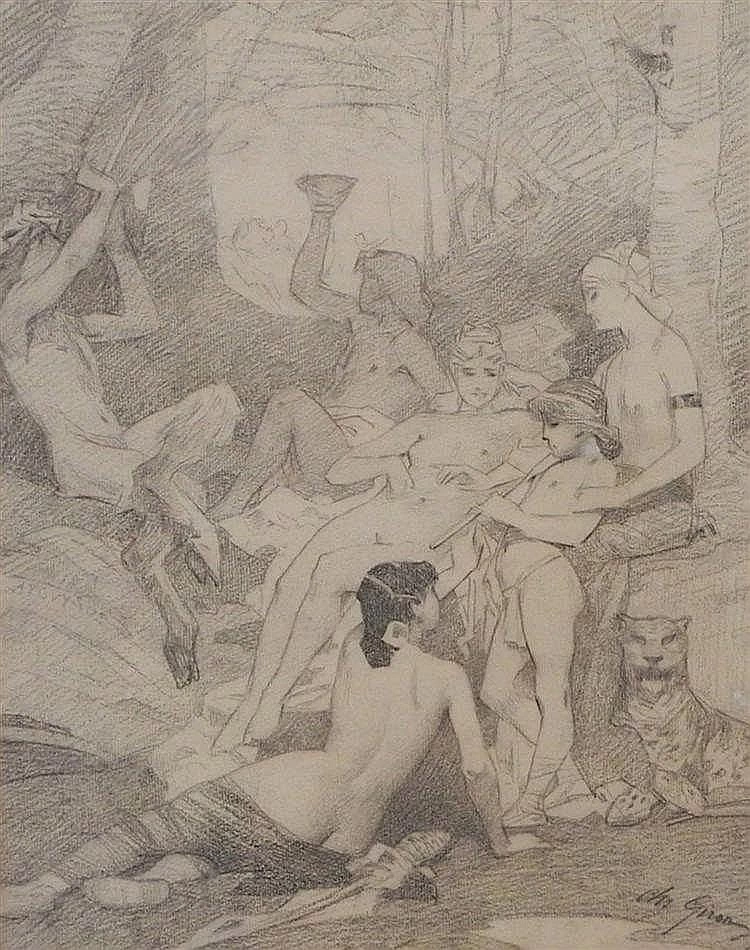 Charles Giron - L'educazione di Bacco